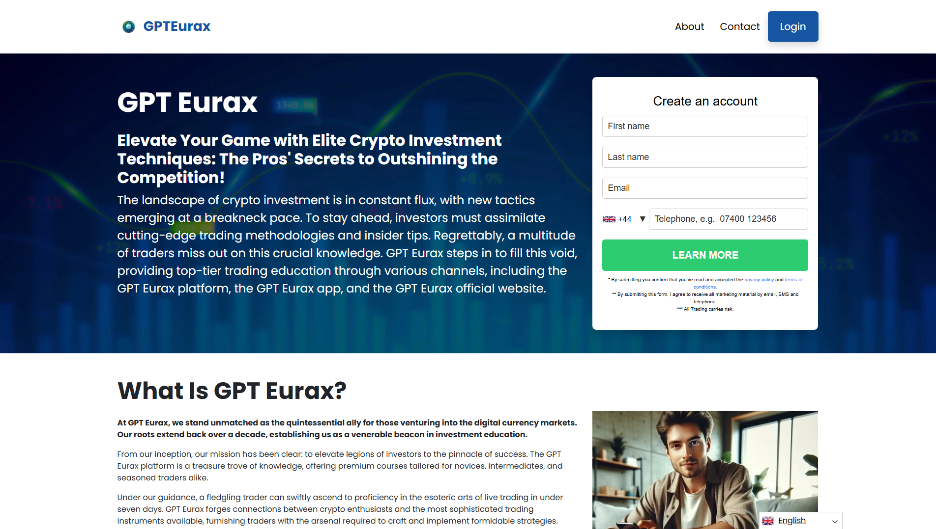 Stored capture of gpt-eurax.com