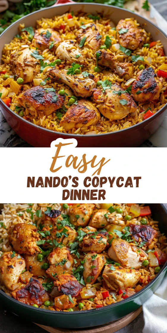 Nando’s Portuguese Chicken and Rice – Easy Peri Peri Copycat Recipe