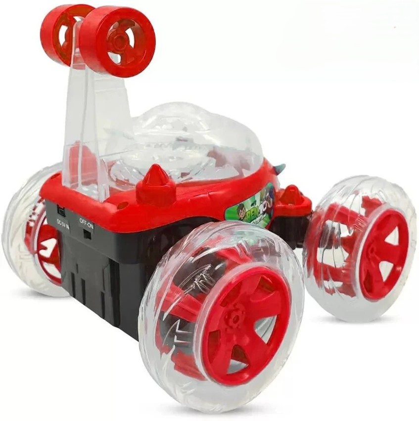Remote Control Light & Sound Stunt Car photo 4