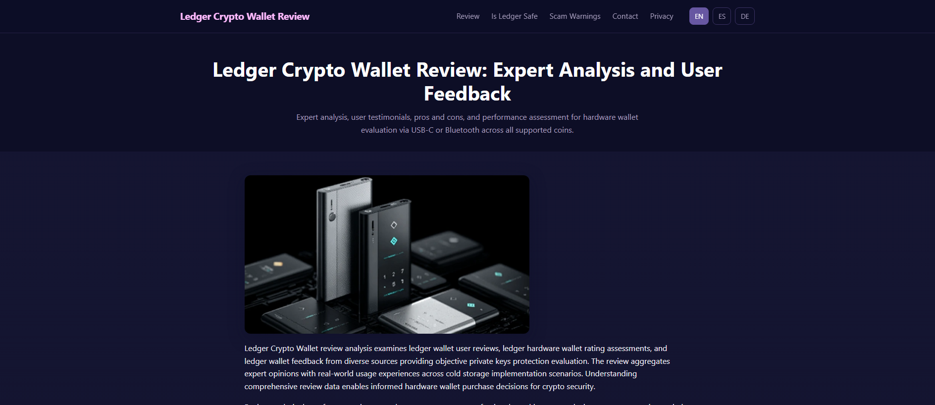 Stored capture of ledger-crypto-wallet-review.com
