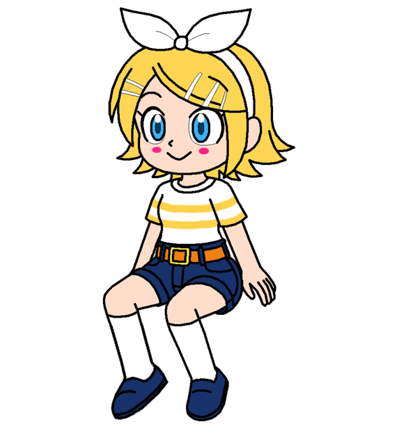 Kagamine Rin SMB sitting