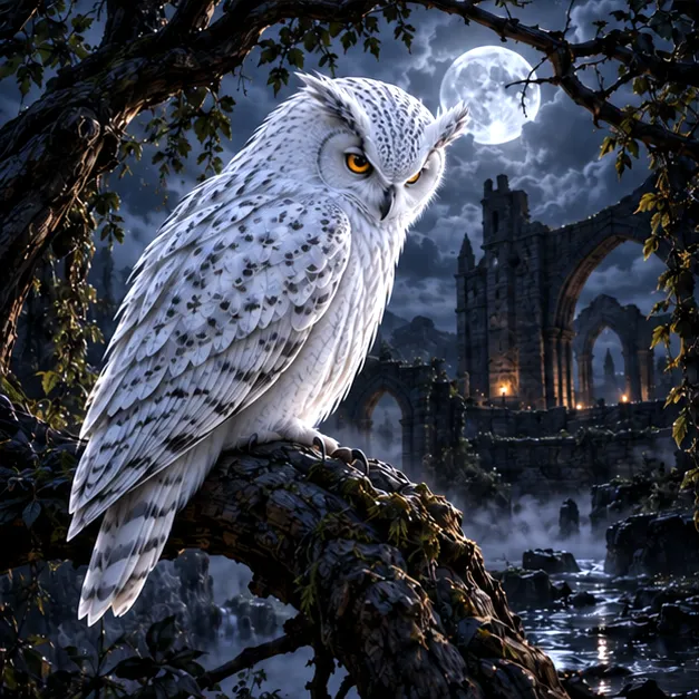 The Watcher by the Ruins