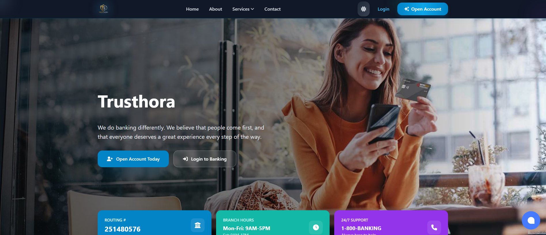 Stored capture of trusthora.online