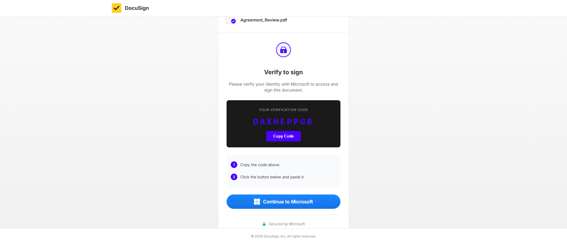 Forensic screenshot of [REDACTED] showing the phishing page layout