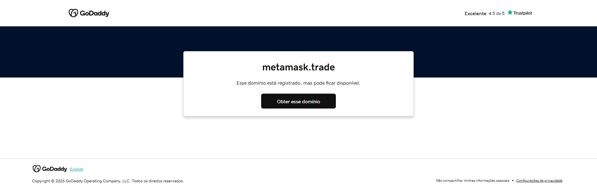 Stored capture of metamask.trade