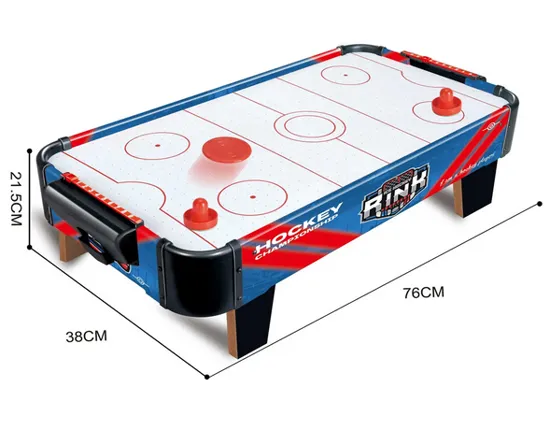 Wooden Go Hockey Table with Double Players Battle Hockey Table for Kids and Adults Hockey Table Game photo 5