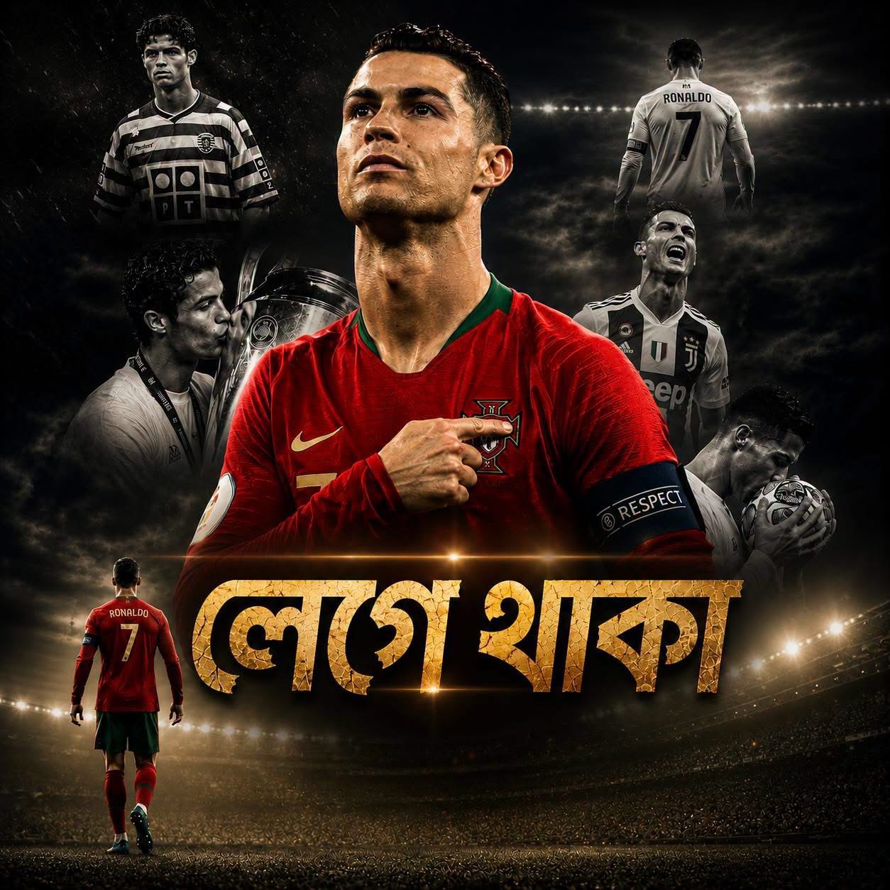 ক্রিশ্চিয়ানো রোনালদোর গল্প: দারিদ্র্য থেকে ফুটবল সাম্রাজ্যের চূড়ায় ওঠার অবিশ্বাস্য সফর