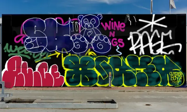 Graffiti artwork by osaka