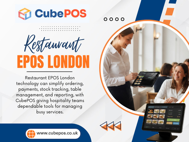 A connected Restaurant EPOS London setup can send orders directly to a kitchen display. CubePOS, for example, supports kitchen display integration with course timing, modifier information, dietary requirements and allergen notes.

Official Website: https://www.cubepos.co.uk/pos/restaurant-pos-london

Find Us On Google Map: https://maps.app.goo.gl/svVvshHCoCFVMN9ZA

CubePOS
Phone: +447842892849

Read Our Blogs:

https://cubepos.jimdofree.com
https://cubeposofficial.medium.com/
https://cubepos.mystrikingly.com

More Links:

https://www.friend007.com/cubepos
https://www.behance.net/cubepos
https://www.trepup.com/@cubepos