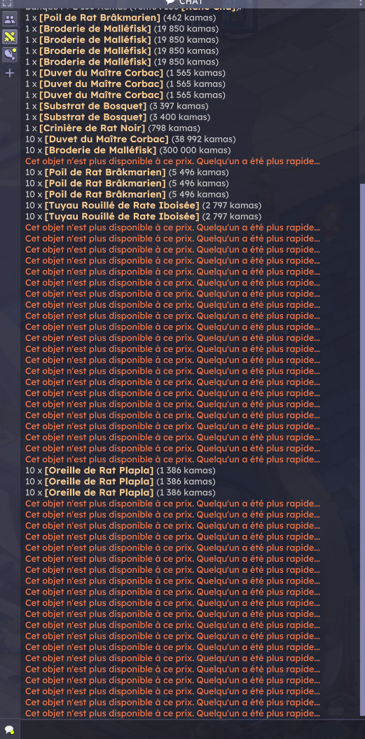 BUG HDV BOUTON ENTREE JE SUIS RUINE UNE REPONSE?????? - Forum - DOFUS ...