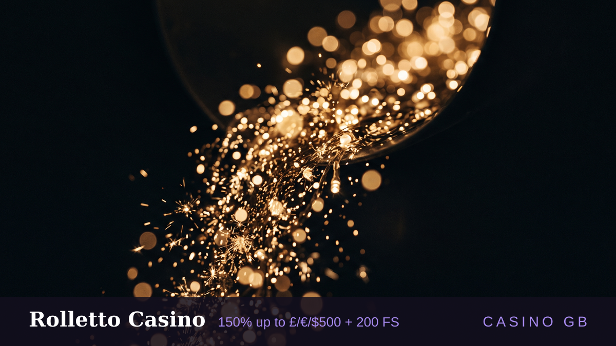 Rolletto Casino — welcome bonus 150% up to £/€/$500 + 200 FS, payments: Bitcoin