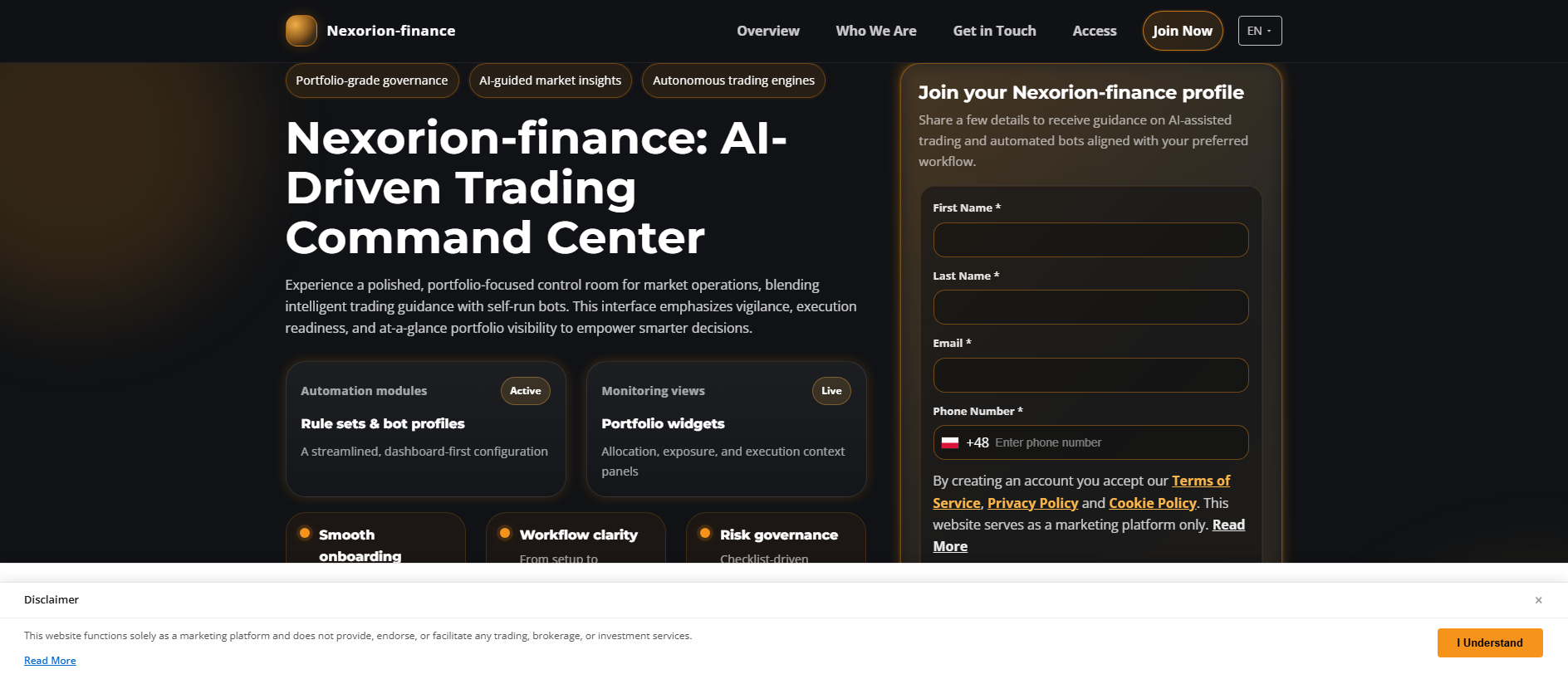 Stored capture of nexorion-finance.pro