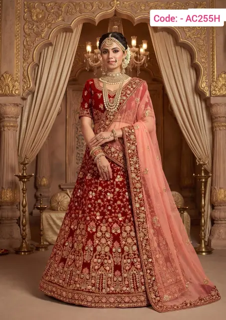 Eye catching bridal waer lehenga set