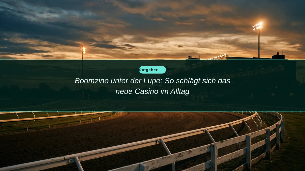 Boomzino unter der Lupe: So schlägt sich das neue Casino im Alltag