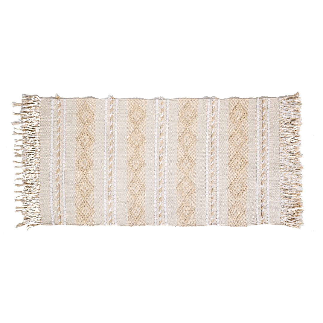 S-017 Runner Handmade Cotton Rug