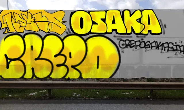 Graffiti artwork by osaka
