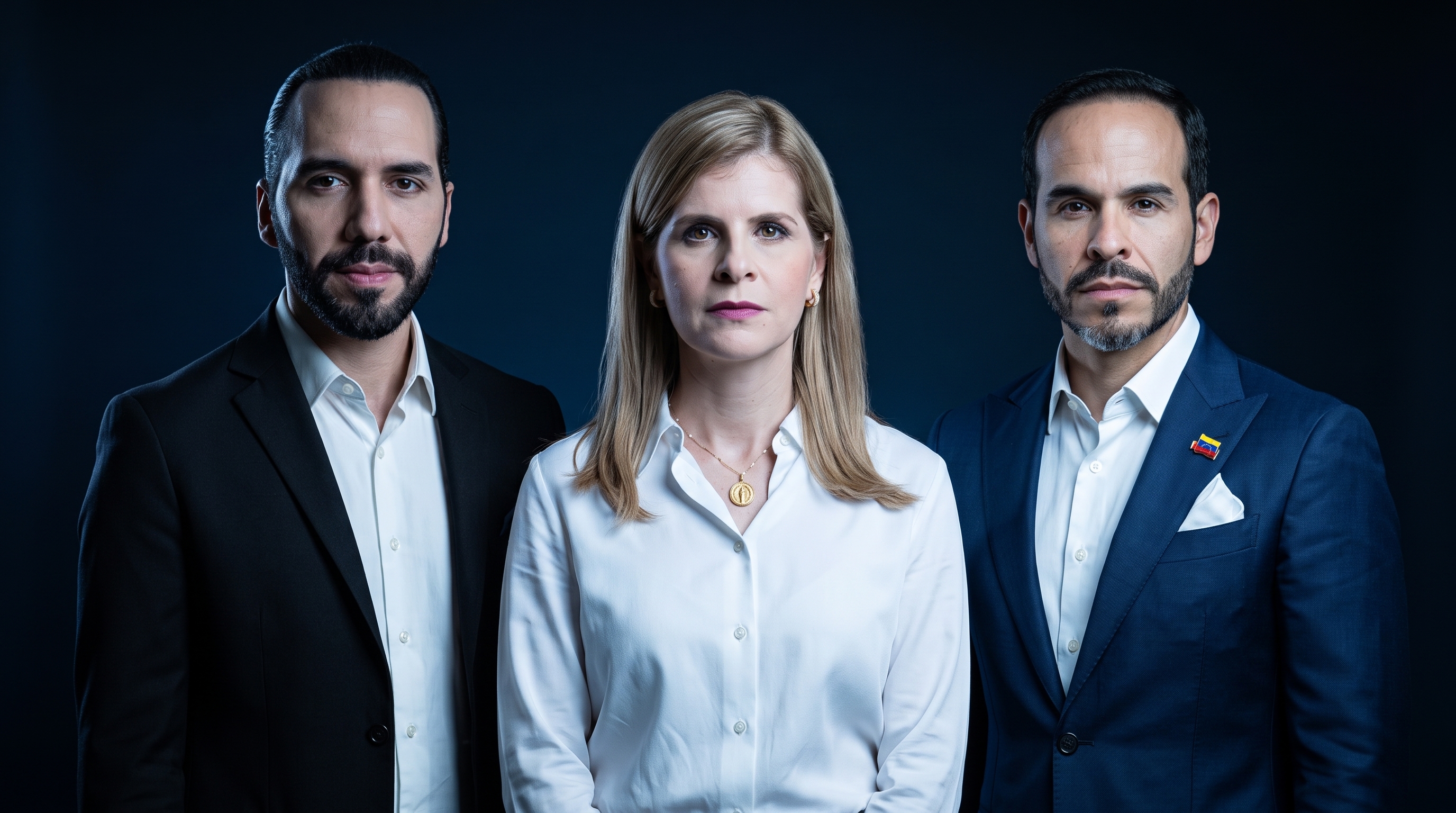 Nayib Bukele de El Salvador, Laura Fernández de Costa Rica y Abelardo De la Espriella de Colombia