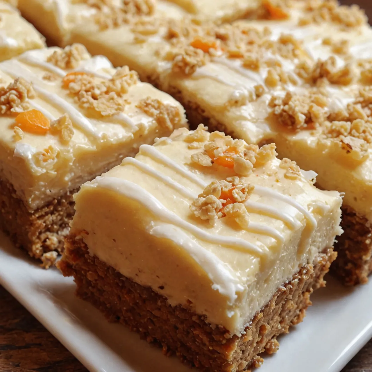 Irresistible Carrot Cake Cream Cheese Bars