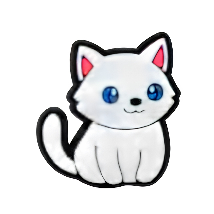 Chat blanc