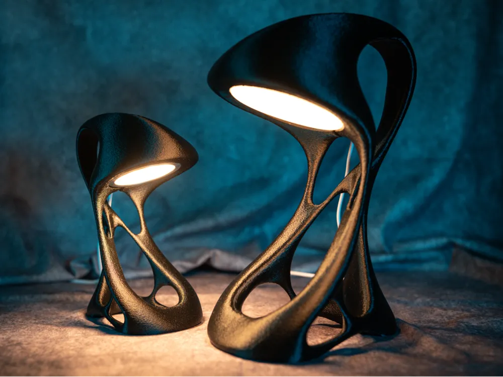 Lâmpada Alienígena — modelo 3D da Central do Empreendedor 3D