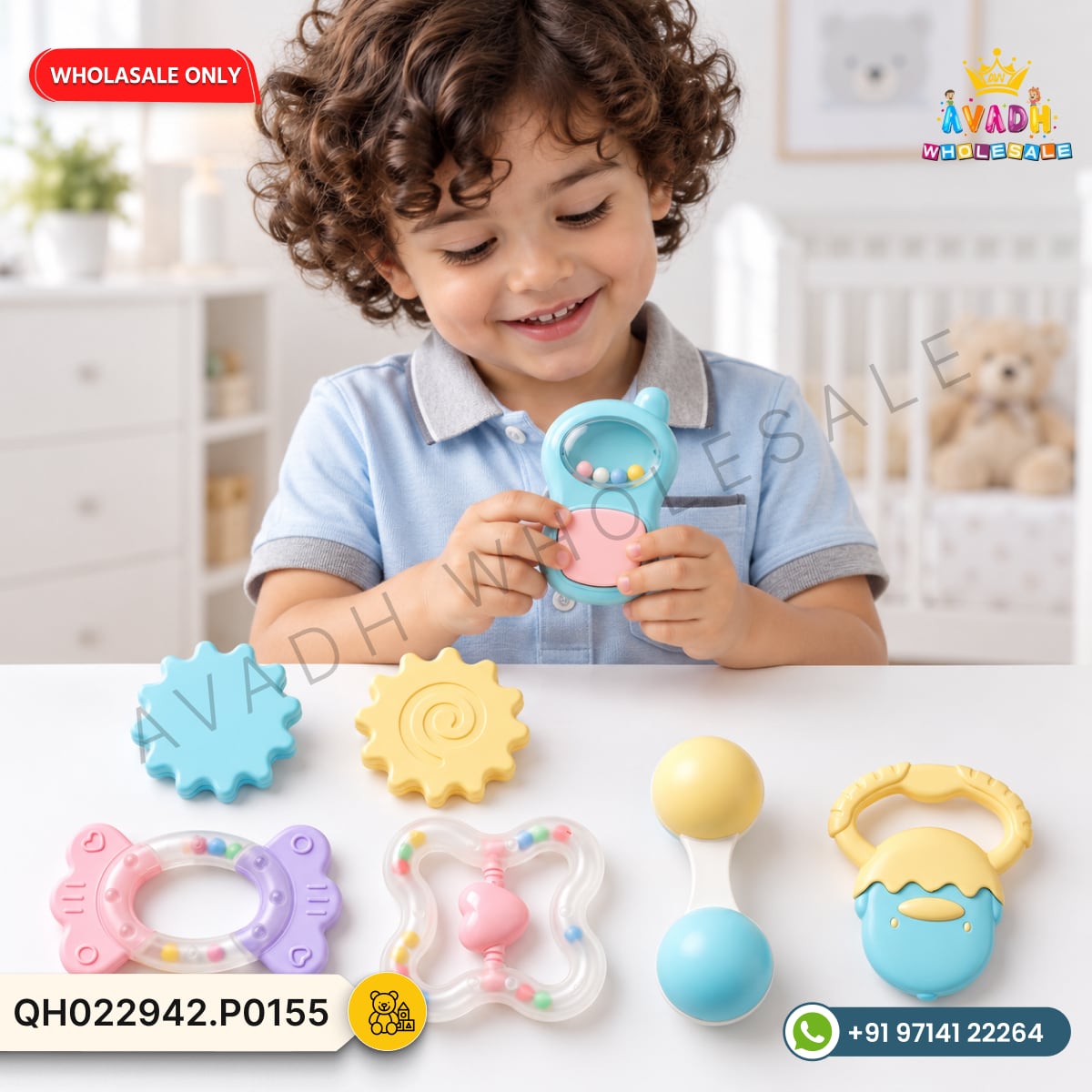 Baby Rattle Toy Set - image 3