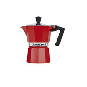 Barazzoni Aluminum Coffee Maker Red