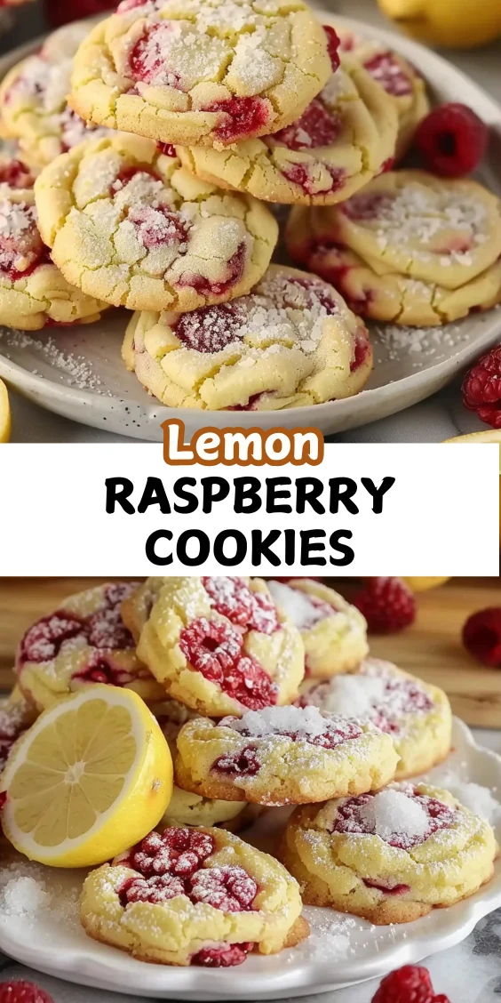 Soft Lemon Raspberry Cookies Recipe You’ll Bake Again and Again