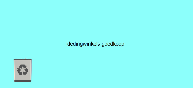 kledingwinkels-goedkoop