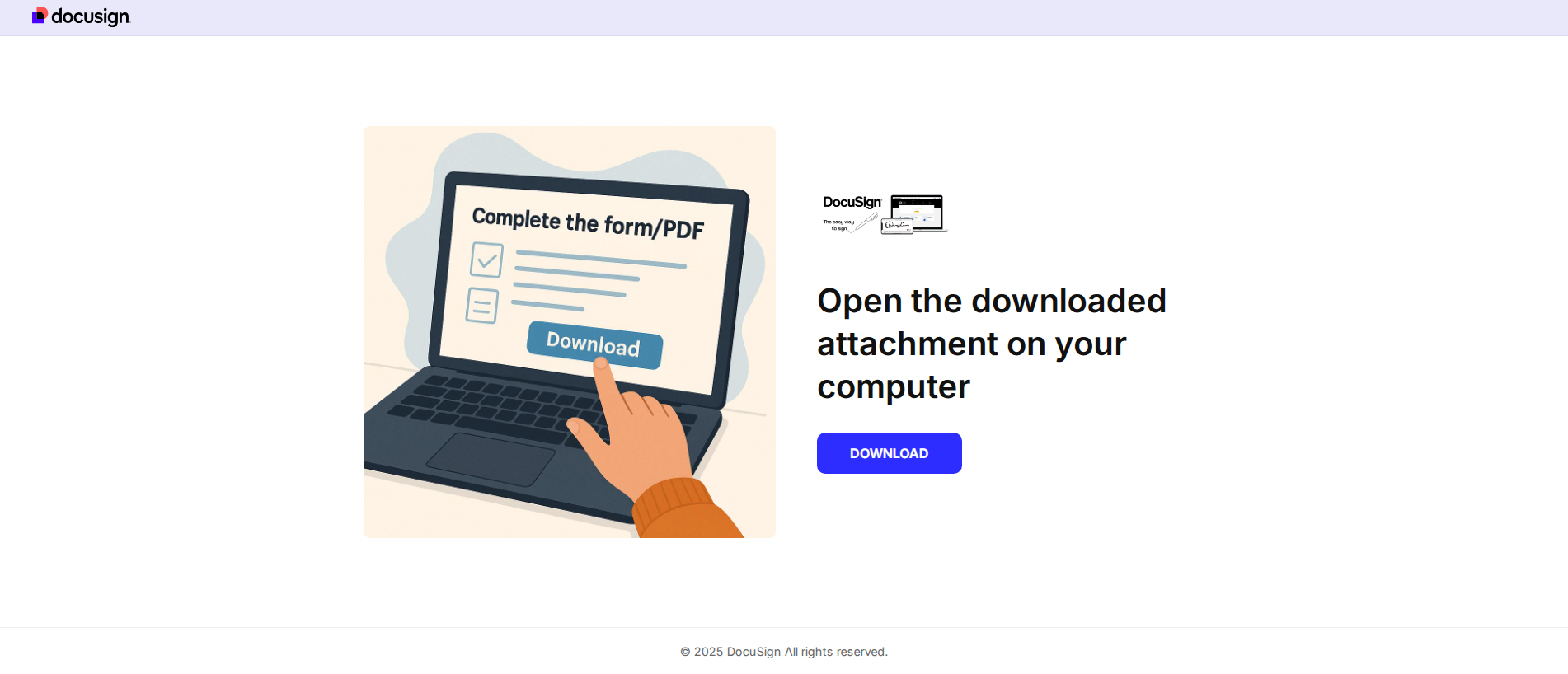 Stored capture of docusign.riberaturisme.es