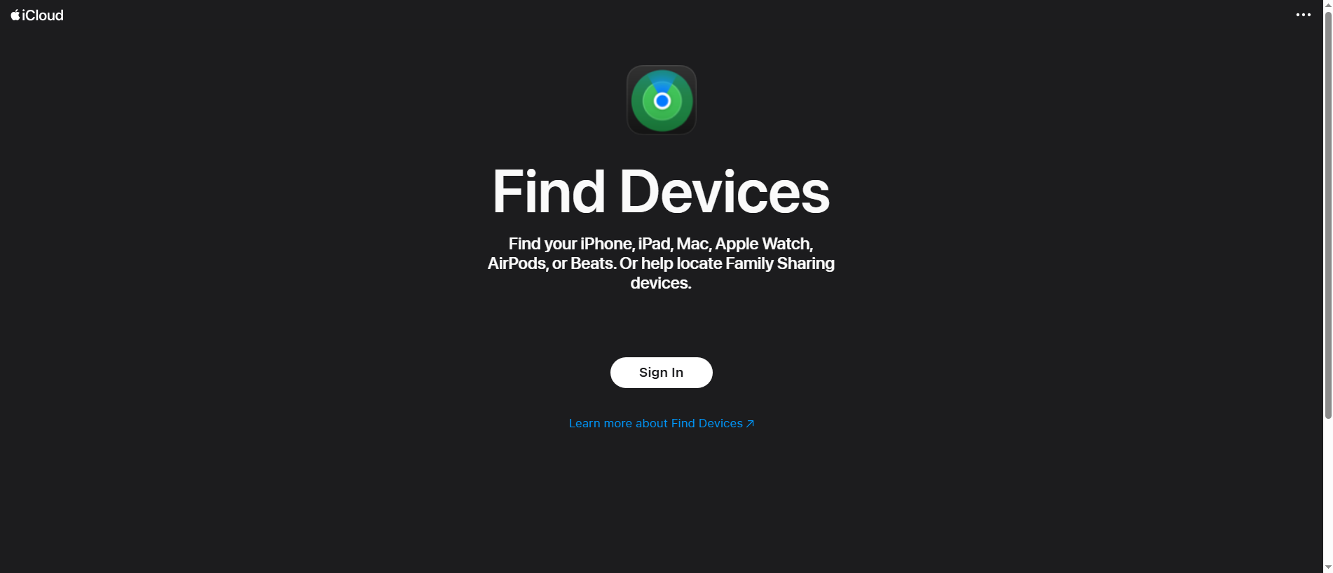 Stored screenshot of getsupport-case-idevice.com