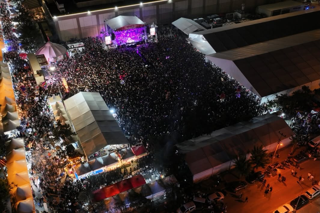 Isparta Gül Festivali konser alanı