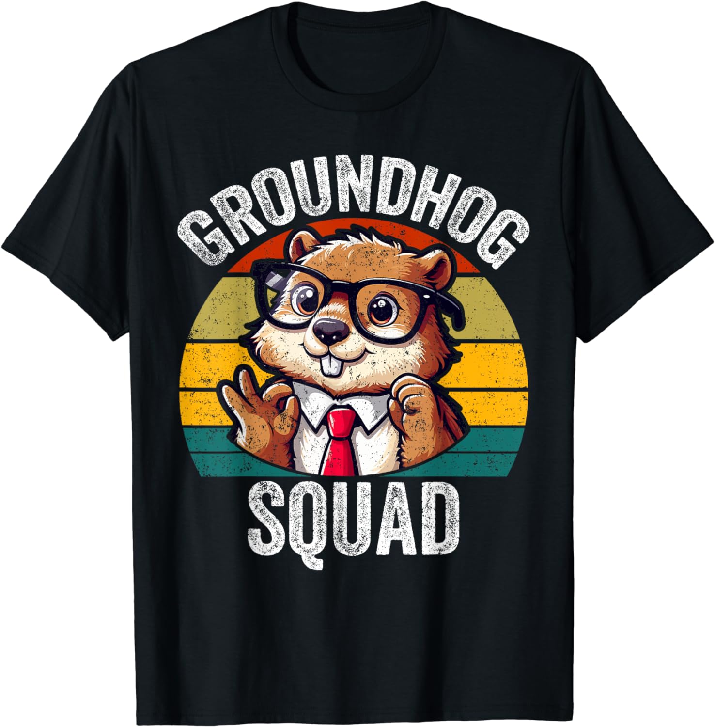 Groundhog Squad Happy Favorite Holiday Groundhog Day Unisex T-Shirt