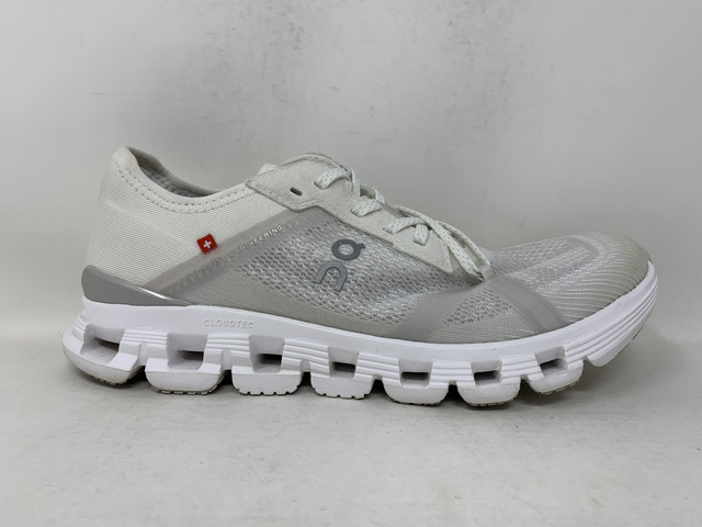 Women's On Cloud X 4 AD, White/Wolf, 7.5 B Medium US main product image