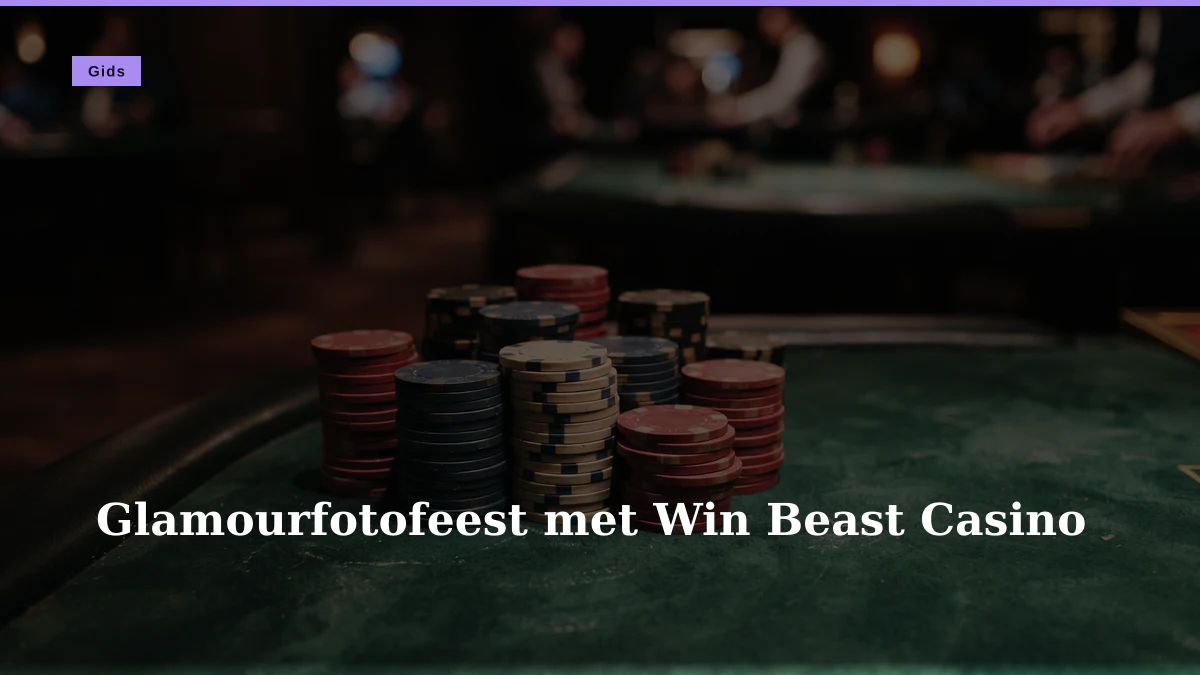 Glamourfotofeest met Win Beast Casino