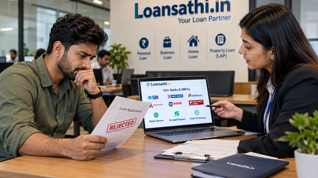 Loan Rejected? LoanSathi Can Help You Re-apply: 150+ Banks & NBFCs Options