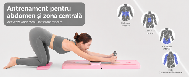 Aparat Pilates Reformer pliabil NextWave - imagine 7