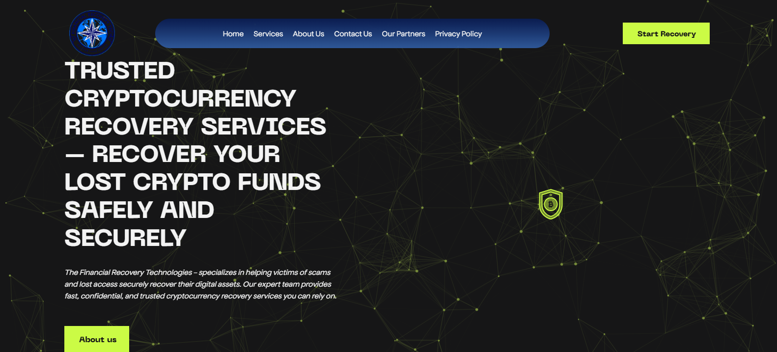 Screenshot of finrectech.org