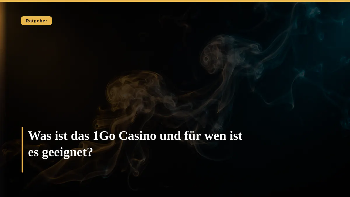 Was ist das 1Go Casino und für wen ist es geeignet?
