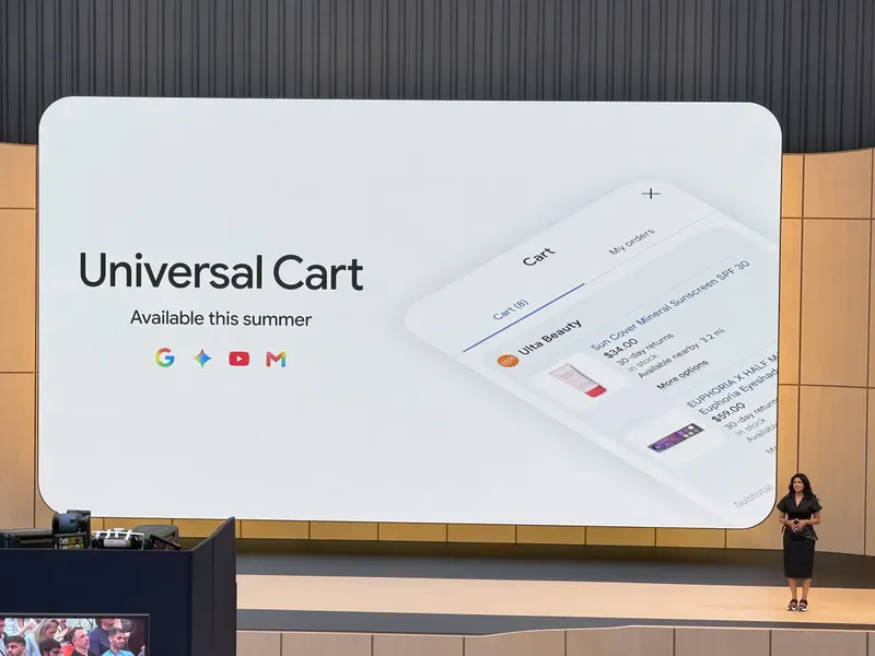 Google запускает Universal Cart — ИИ-корзину, следящую за вами по всему интернету