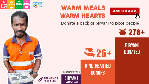 Biryani Donation