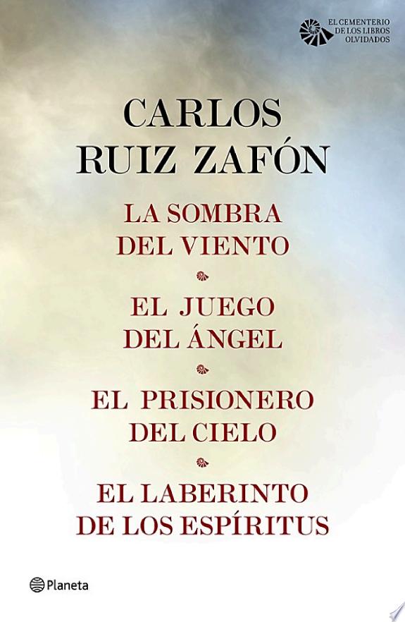 Tetralogía El cementerio de los libros olvidados