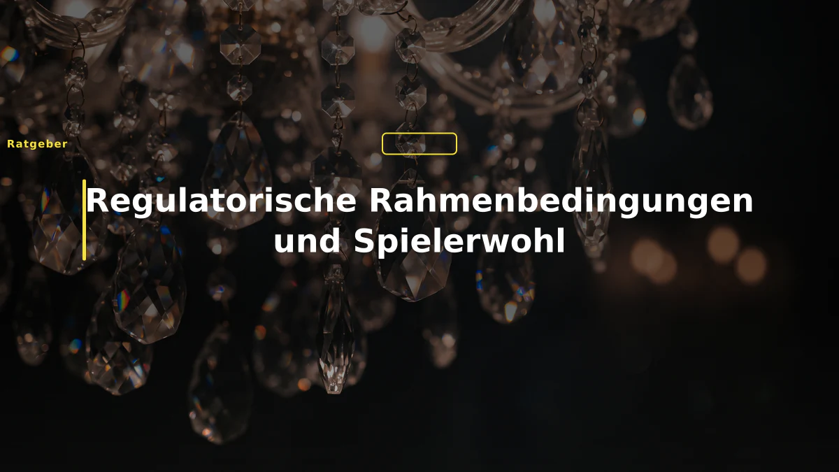 Regulatorische Rahmenbedingungen und Spielerwohl