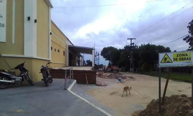 Avanzan las obras en el Hospital de Esquina