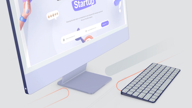 Web Promo Desktop Mockup