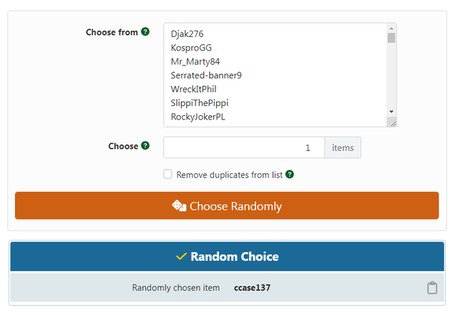 giveaway