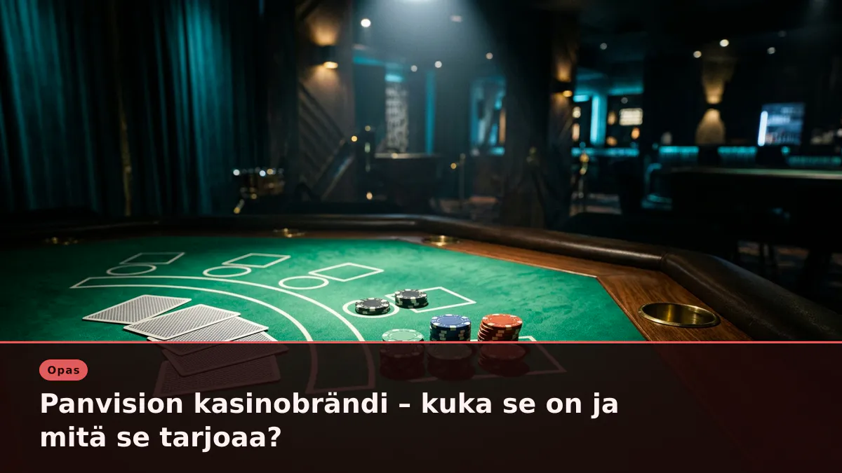 Panvision kasinobrändi – kuka se on ja mitä se tarjoaa?