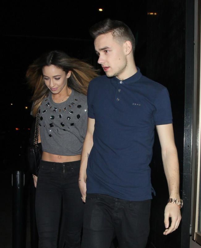 Payne comenzó a salir con Danielle Peazer, vista aquí en 2013, en 2010.Magia cinematográfica