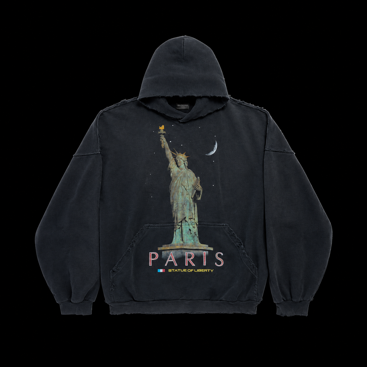 Buzo Balenciaga statue of liberty