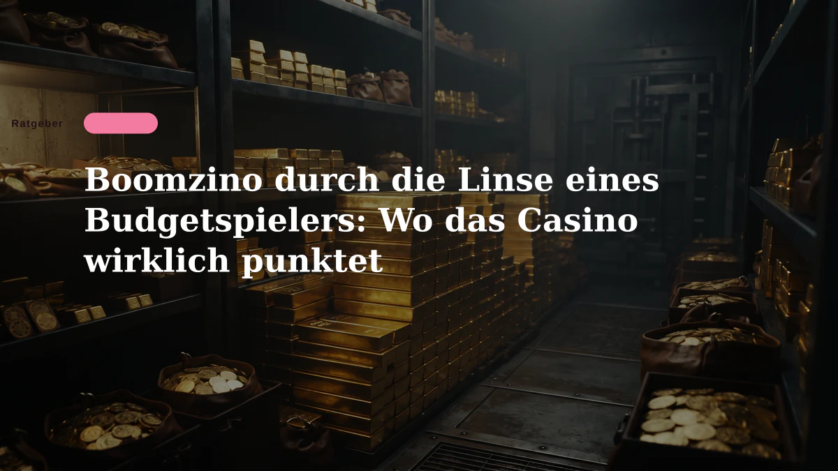 Boomzino durch die Linse eines Budgetspielers: Wo das Casino wirklich punktet