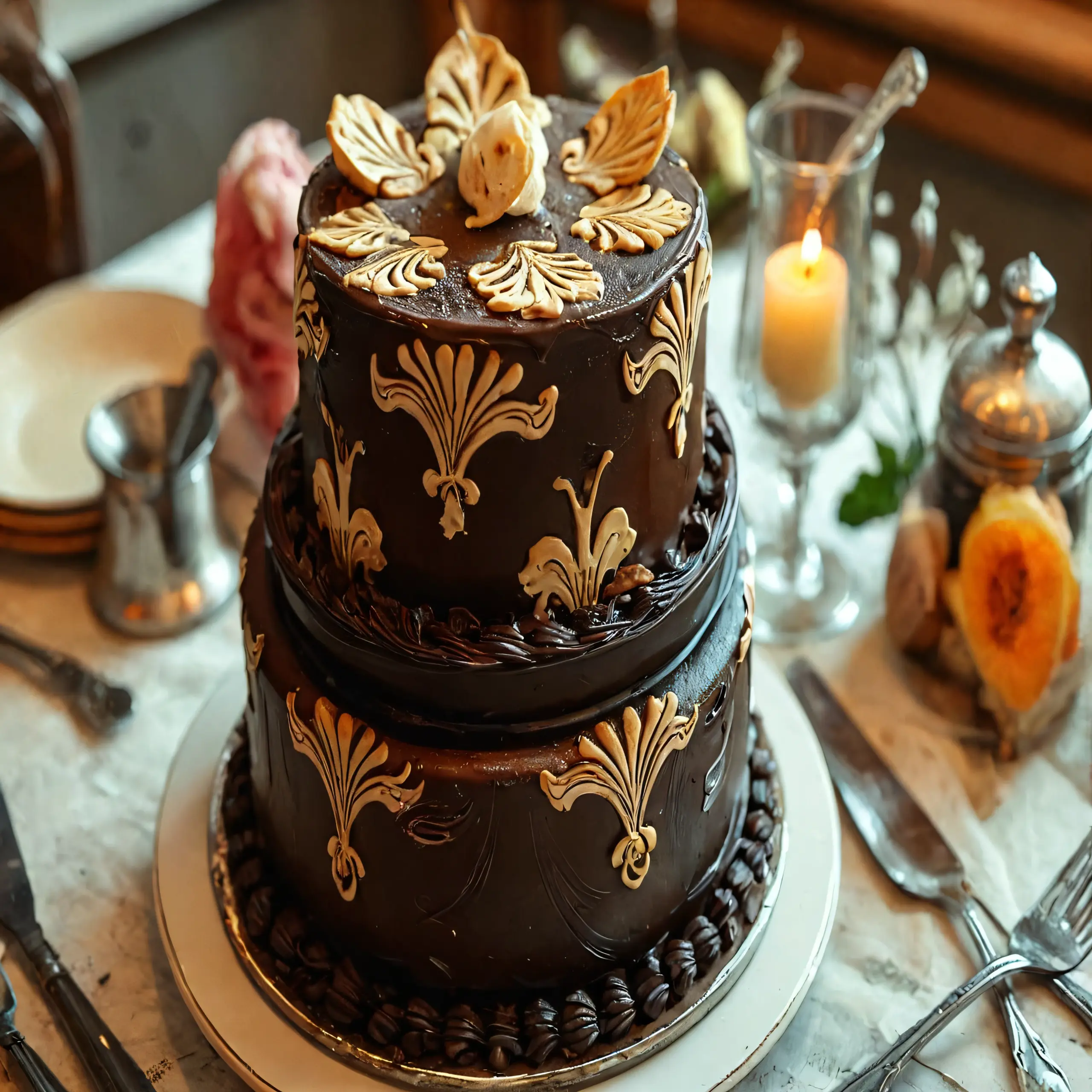 How to Make a 1920s Chocolate Cake